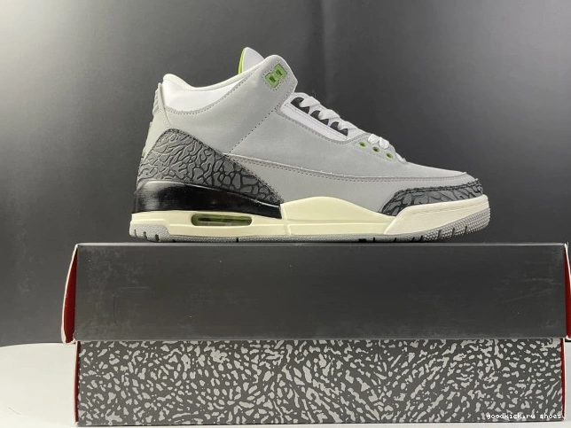 80% Off Sale Jordan Chlorophyll 136064-006 Retro Air 3 0629